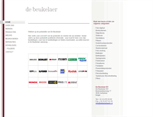 Tablet Screenshot of debeukelaerbv.nl